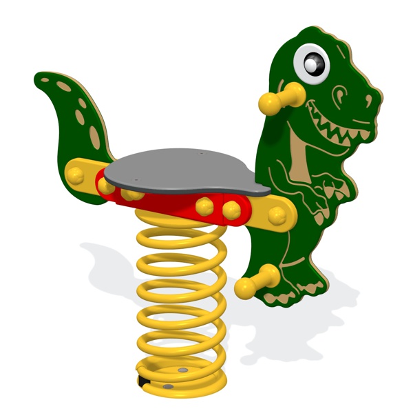 Sit on T Rex Spring Rocker